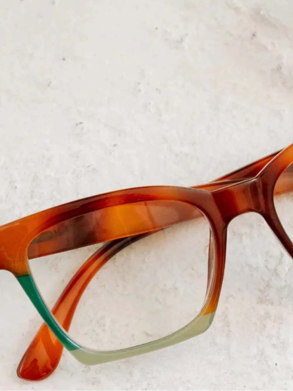 Anthropologie Readers Peepers Birdie Blue Light 1.50 Blonde Tortoise Colorblock